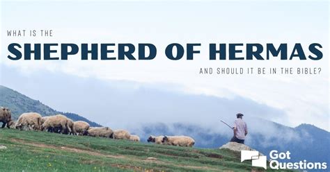 hermes vs the good shepherd|shepherd of hermas bible study.